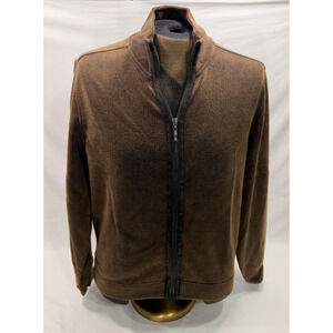 NEW Cooper Jones Supply Men’s Black Full Zip-Up Medium Luxurious